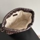 Replica Borse con coulisse Bottega Veneta Intrecciato Caffè False Online