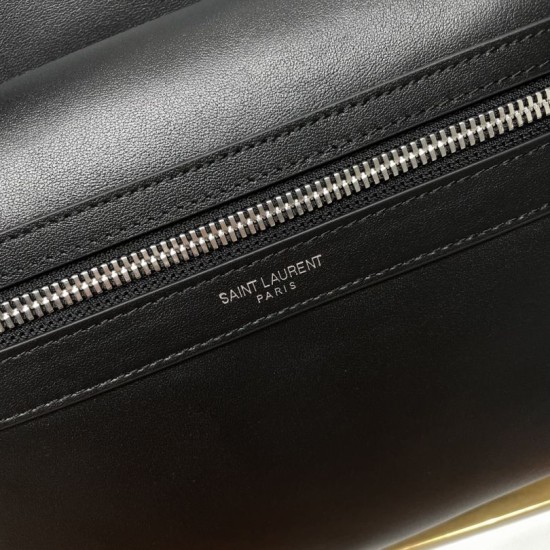 Replica Zaino YSL Saint Laurent City in pelle opaca nera False Online
