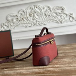 Replica Marsupio Loro Piana Extra Pocket L19 con maniglia superiore Borgogna False Online