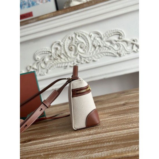 Replica Marsupio Loro Piana Extra Pocket L19 con maniglia superiore Marrone False Online