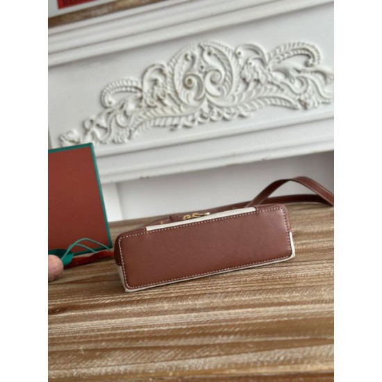 Replica Marsupio Loro Piana Extra Pocket L19 con maniglia superiore Marrone False Online