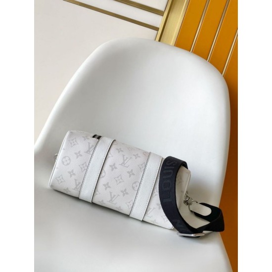 Replica Borsa da uomo Louis Vuitton City Keepall M27184 M26750 bianca False Online