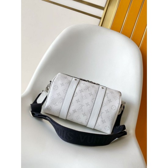 Replica Borsa da uomo Louis Vuitton City Keepall M27184 M26750 bianca False Online