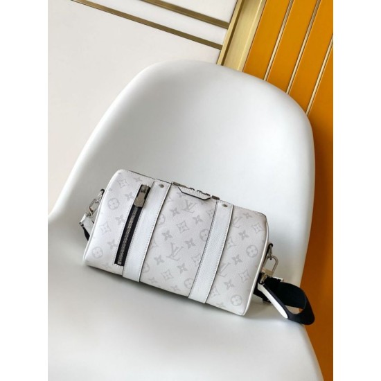 Replica Borsa da uomo Louis Vuitton City Keepall M27184 M26750 bianca False Online