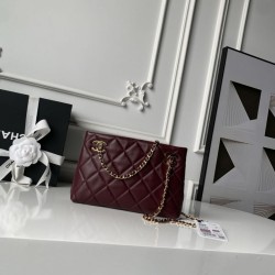 Replica Borsa shopping piccola Chanel 26S AS6248 Borgogna False Online