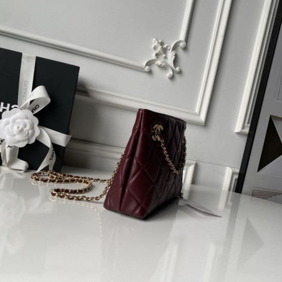 Replica Borsa shopping piccola Chanel 26S AS6248 Borgogna False Online