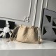 Replica Borsa a secchiello trapuntata Chanel 25 con coulisse AP5317 Albicocca False Online