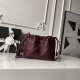 Replica Borsa a secchiello trapuntata Chanel 25 con coulisse AP5317 Borgogna False Online