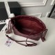 Replica Borsa a secchiello trapuntata Chanel 25 con coulisse AP5317 Borgogna False Online