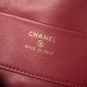 Replica Borsa a secchiello trapuntata Chanel 25 con coulisse AP5317 Borgogna False Online
