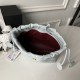 Replica Borsa a secchiello trapuntata Chanel 25 con coulisse AP5317 Blu False Online