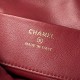 Replica Borsa a secchiello trapuntata Chanel 25 con coulisse AP5317 Blu False Online
