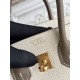 Replica Borsa Hermès Birkin 25cm/30cm bicolore pelle Togo Bianco/Marrone False Online