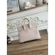 Replica Borsa Hermès Birkin 25cm/30cm bicolore pelle Togo Rosa/Bianco False Online