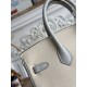 Replica Borsa Hermès Birkin 25cm/30cm bicolore pelle Togo Bianco/Blu False Online