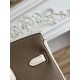 Replica Borsa Hermès Birkin 25cm/30cm bicolore pelle Togo Etoupe/Bianco False Online