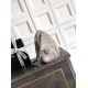 Qualità superiore Replica Borse Chanel 25 Mini Hobo AS5631 pelle di vitello scamosciata Grigio Imitazione Outlet