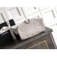 Qualità superiore Replica Borse Chanel 25 Mini Hobo AS5631 pelle di vitello scamosciata Grigio Imitazione Outlet