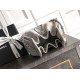 Qualità superiore Replica Borse Chanel 25 Mini Hobo AS5631 pelle di vitello scamosciata Grigio Imitazione Outlet