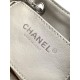 Qualità superiore Replica Borse Chanel 25 Mini Hobo AS5631 pelle di vitello scamosciata Grigio Imitazione Outlet