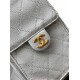 Qualità superiore Replica Borsa a secchiello/a spalla Chanel 25 piccola AS5631 pelle trapuntata caviar bianco Imitazione Outlet