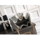 Qualità superiore Replica Borsa a secchiello/a spalla Chanel 25 piccola AS5631 pelle trapuntata caviar bianco Imitazione Outlet