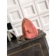 Qualità superiore Replica Borse Chanel 25 Mini Hobo AS5631 pelle di vitello scamosciata rosa Imitazione Outlet