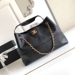 Qualità superiore Replica Borsa a tracolla/shopping Chanel Coco piccola AS5634 Nero Imitazione Outlet