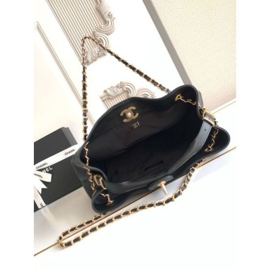Replica Borsa a tracolla/shopping Chanel Coco piccola AS5634 Nero Fallate Online Qualità superiore Replica Borsa a tracolla/shopping Chanel Coco piccola AS5634 Nero Imitazione Outlet