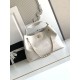 Qualità superiore Replica Borsa a tracolla/shopping Chanel Coco piccola AS5634 Bianco Imitazione Outlet