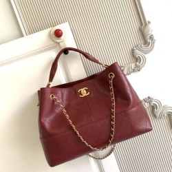 Qualità superiore Replica Borsa a tracolla/shopping Chanel Coco piccola AS5634 Rosso Imitazione Outlet