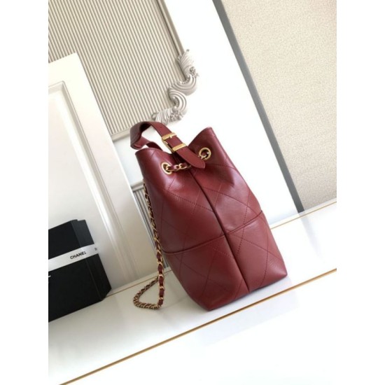 Replica Borsa a tracolla/shopping Chanel Coco piccola AS5634 Rosso Fallate Online Qualità superiore Replica Borsa a tracolla/shopping Chanel Coco piccola AS5634 Rosso Imitazione Outlet