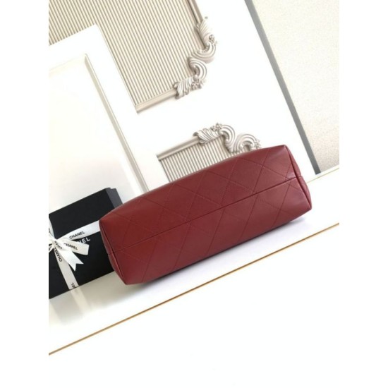 Replica Borsa a tracolla/shopping Chanel Coco piccola AS5634 Rosso Fallate Online Qualità superiore Replica Borsa a tracolla/shopping Chanel Coco piccola AS5634 Rosso Imitazione Outlet
