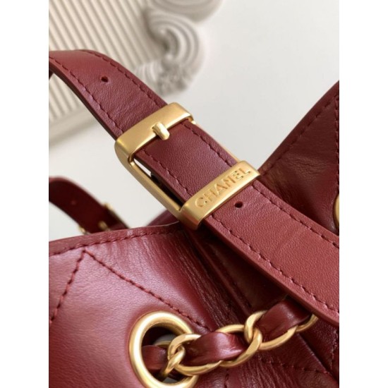 Replica Borsa a tracolla/shopping Chanel Coco piccola AS5634 Rosso Fallate Online Qualità superiore Replica Borsa a tracolla/shopping Chanel Coco piccola AS5634 Rosso Imitazione Outlet