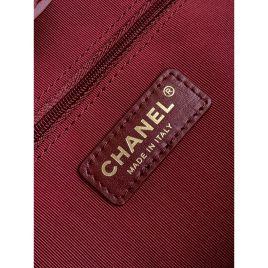 Replica Borsa a tracolla/shopping Chanel Coco piccola AS5634 Rosso Fallate Online Qualità superiore Replica Borsa a tracolla/shopping Chanel Coco piccola AS5634 Rosso Imitazione Outlet