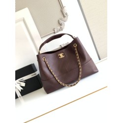 Qualità superiore Replica Borsa a tracolla/shopping Chanel Coco piccola AS5634 Borgogna Imitazione Outlet