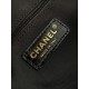 Qualità superiore Replica Borsa shopping Chanel 25A piccola stile Hobo AS5634 scamosciata/agnello Nero Imitazione Outlet