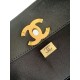 Qualità superiore Replica Borsa shopping Chanel 25A piccola stile Hobo AS5634 scamosciata/agnello Grigio/Nero Imitazione Outlet