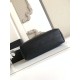 Qualità superiore Replica Borsa shopping Chanel 25A piccola stile Hobo AS5634 scamosciata/agnello Grigio/Nero Imitazione Outlet