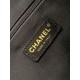 Qualità superiore Replica Borsa shopping Chanel 25A piccola stile Hobo AS5634 scamosciata/agnello Grigio/Nero Imitazione Outlet