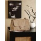 Qualità superiore Replica Borsa Chanel Maxi Flap scamosciata Marrone Imitazione Outlet
