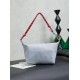 Qualità superiore Replica Borsa a tracolla Miu Miu gabardine 5NE841 blu Imitazione Outlet