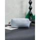 Qualità superiore Replica Borsa a tracolla Miu Miu gabardine 5NE841 blu Imitazione Outlet