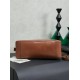 Qualità superiore Replica Borsa tote Miu Miu Vivant nappa 5BB199 marrone Imitazione Outlet
