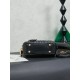 Qualità superiore Replica Borsa tote Miu Miu Arcadie nappa trapuntata 5BB123 nera Imitazione Outlet