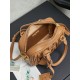Qualità superiore Replica Borsa tote Miu Miu Arcadie nappa trapuntata 5BB123 marrone Imitazione Outlet