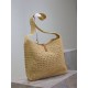 Qualità superiore Replica Borsa hobo YSL Saint Laurent Le 5 à 7 in rafia Naturale Imitazione Outlet
