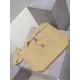 Qualità superiore Replica Borsa hobo YSL Saint Laurent Le 5 à 7 in rafia Naturale Imitazione Outlet