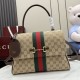 Qualità superiore Replica Borsa a mano media Gucci Paparazzo 875018 Marrone Imitazione Outlet