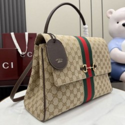 Replica Borsa a mano grande Gucci Paparazzo 875019 Marrone Fallate Online Qualità superiore Replica Borsa a mano grande Gucci Paparazzo 875019 Marrone Imitazione Outlet